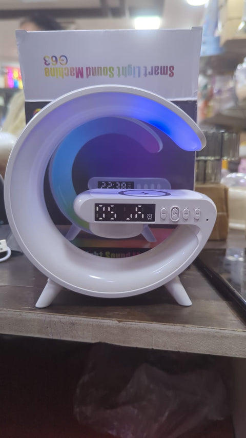 Smart LED Sound Machine CG3 – Night Light, Bluetooth Speaker & Alarm Clock (3-in-1)